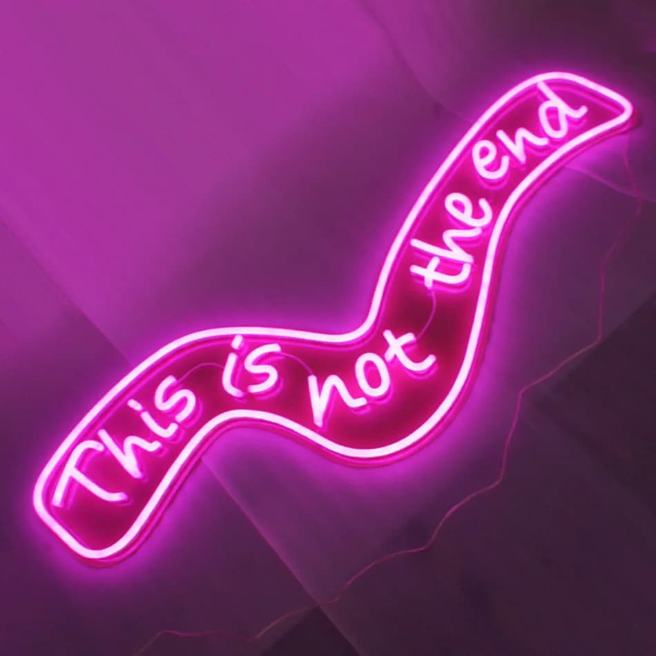 3D Custom LED Neon Lighted Letters Sign for Home Decor