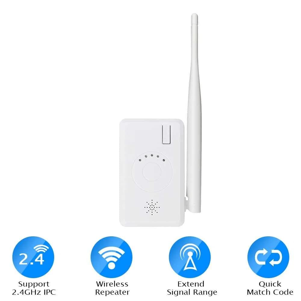 Hiseeu WiFi Range Extender and Repeater for Wireless Security Cameras and Wired NVRs