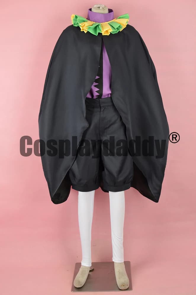 Deltarune Card Castle NPC Jevil Outfit Role-playing Game Cosplay Costume (F006)