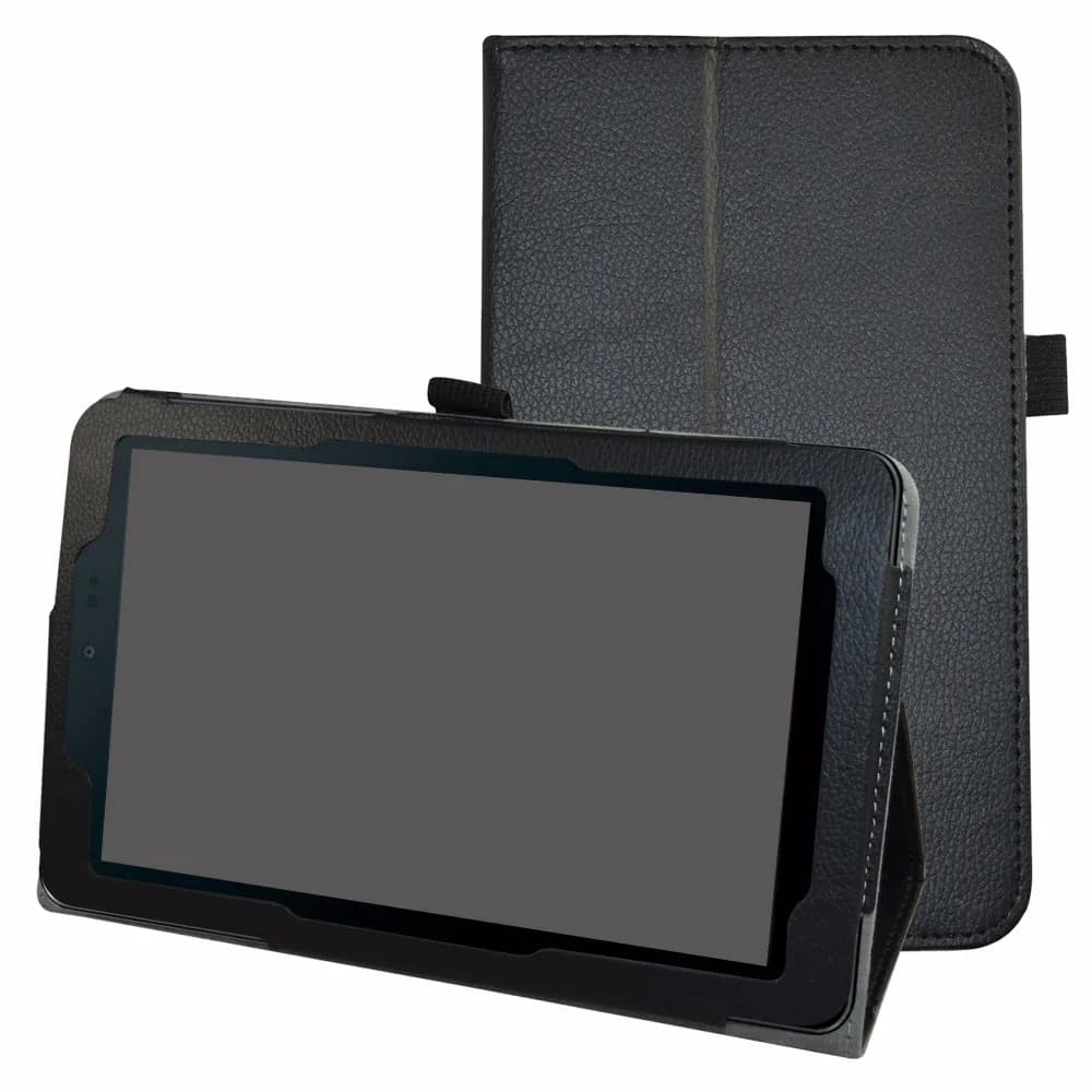 8 Folding Stand Tablet Case for Sprint Slate 8 (AQT80) - PU Leather Colorful Cover