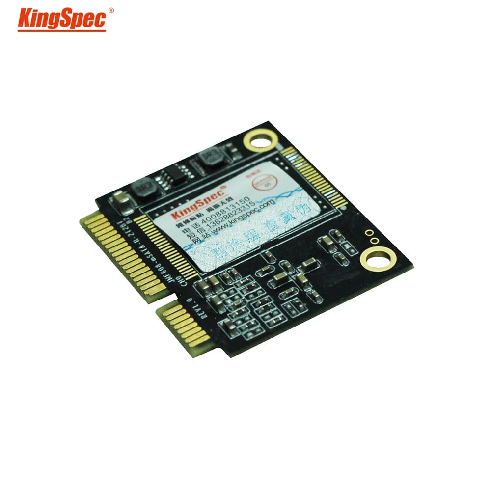 Kingspec Mini PCIe Half mSATA SSD 32GB SATA II/III Module for Laptop Tablet PC Solid State Drive