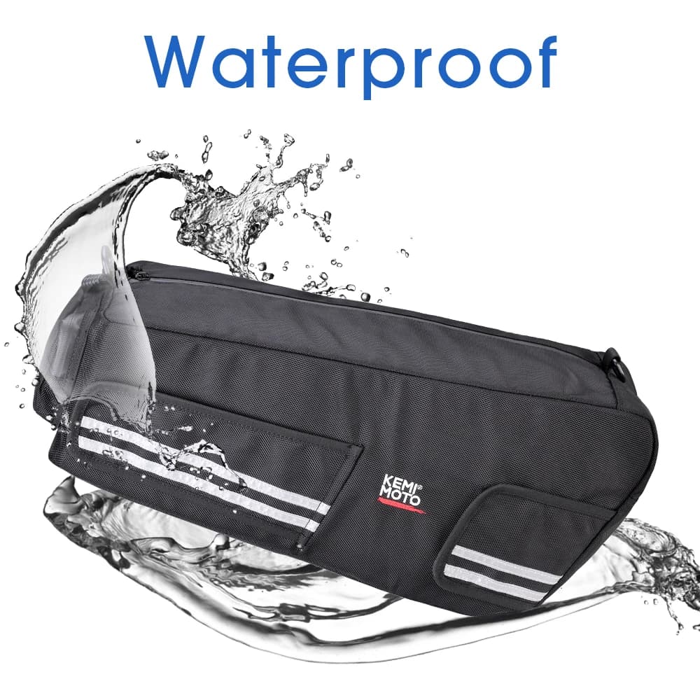 Honda Ruckus Zoomer 2010 - 2019: Waterproof Bag Under Seat Cargo Storage - KEMiMOTO Motorcycle Rear Back Seat Luggage