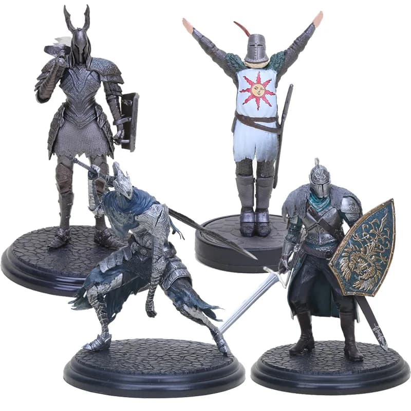 Dark Souls PVC Action Figures - Faraam Knight & Artorias The Abysswalker Collectible Model Toy