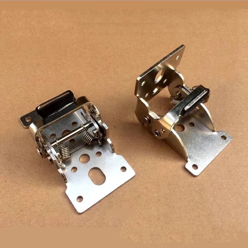 X4 Furniture Hardware 180 Degree Self-Locking Folding Hinge Connector for Table Legs Hinges