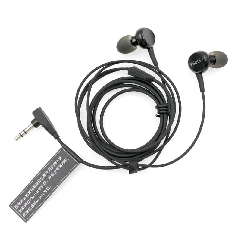 VSONIC VSD1S VSD1Si Professional In-Ear Monitors, Noise Isolating HIFI Earphones with In-line Control, Optimal for Female Vocals and POP Music