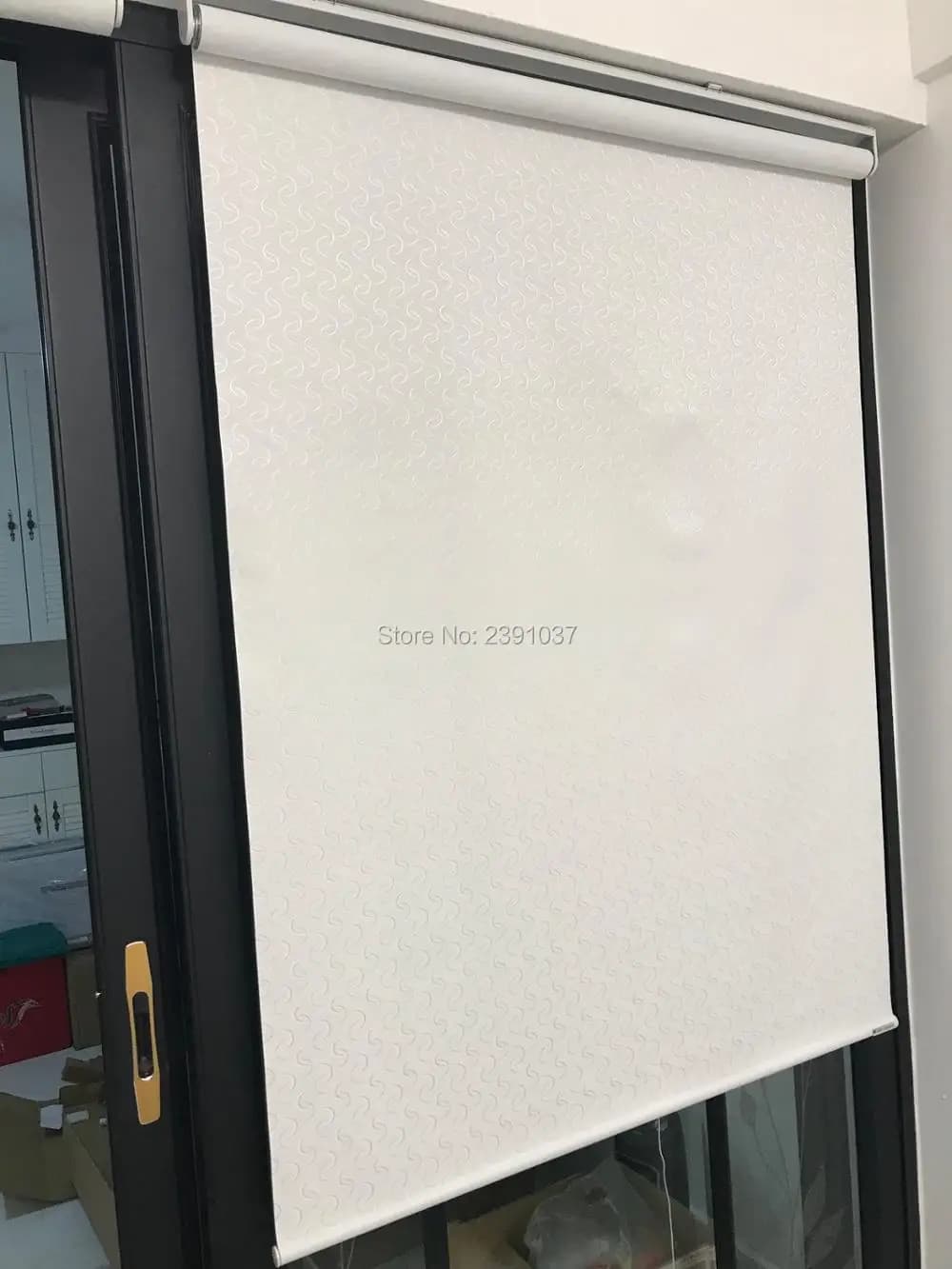 Thermal Insulated Cordless 100% Polyester Roller Blinds for Sun Protection