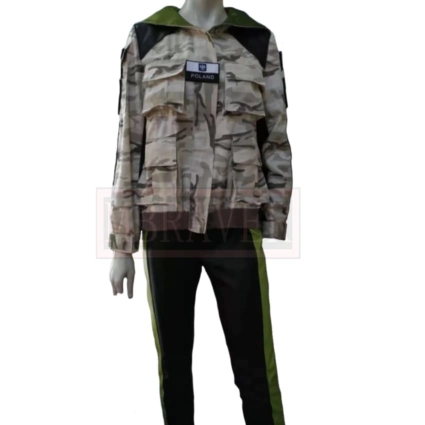 Tom Clancy's Rainbow Six Siege Elzbieta Bosak ELA Cosplay Costume - Halloween Christmas Uniform (Customizable Sizes)