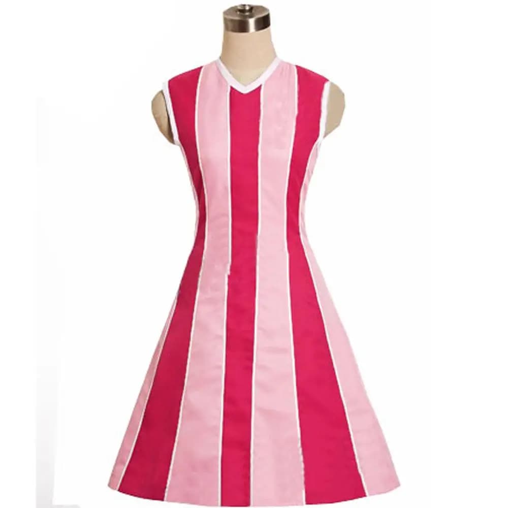 Custom Made Stephanie Cosplay Costume Dress for Lazy Town Cosplay