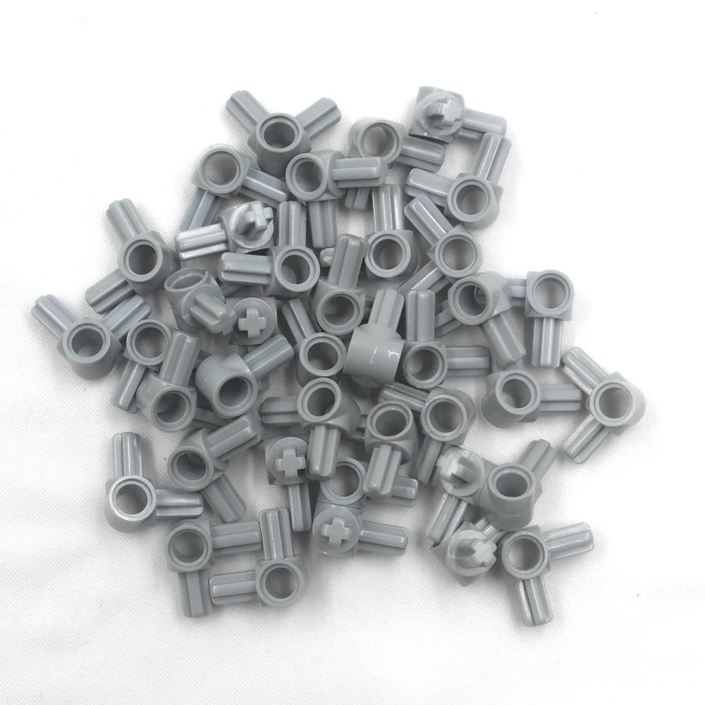 Technic BEAM 1M W. 2 CROSS AXLES 90DGE 40Pcs Compatible With Lego Technic Building Blocks Bulk Parts Kids Toys