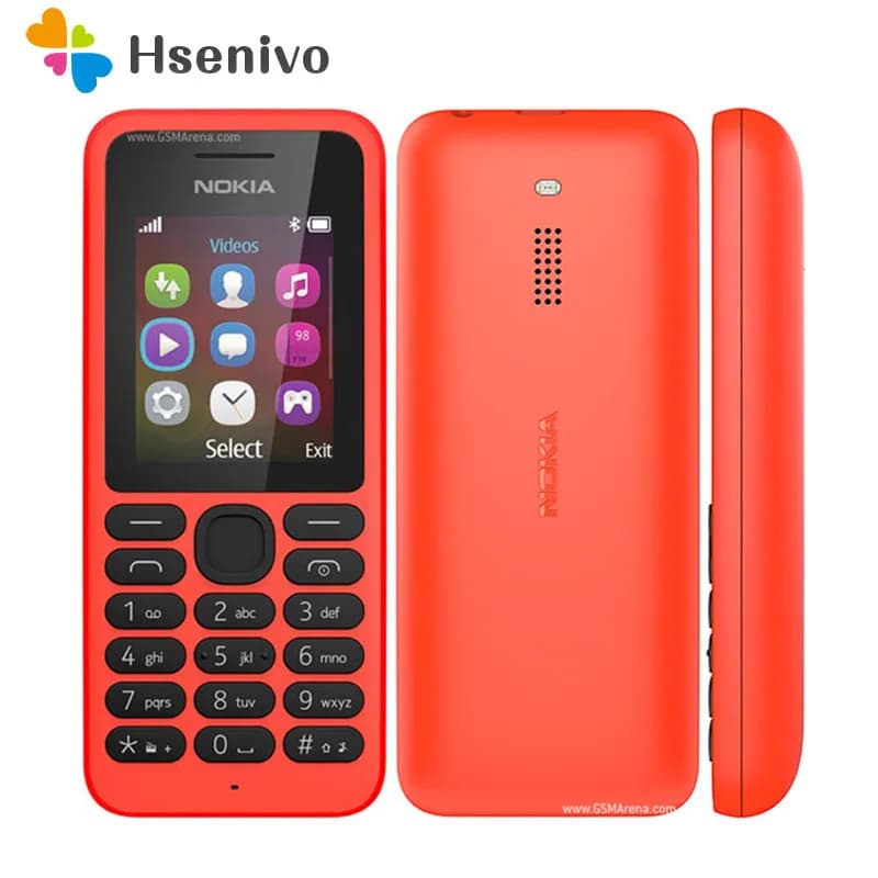 Cheap Refurbished Nokia 130 Dual Sim 2G GSM Unlocked Cellular Phone - Original & 1020mAh