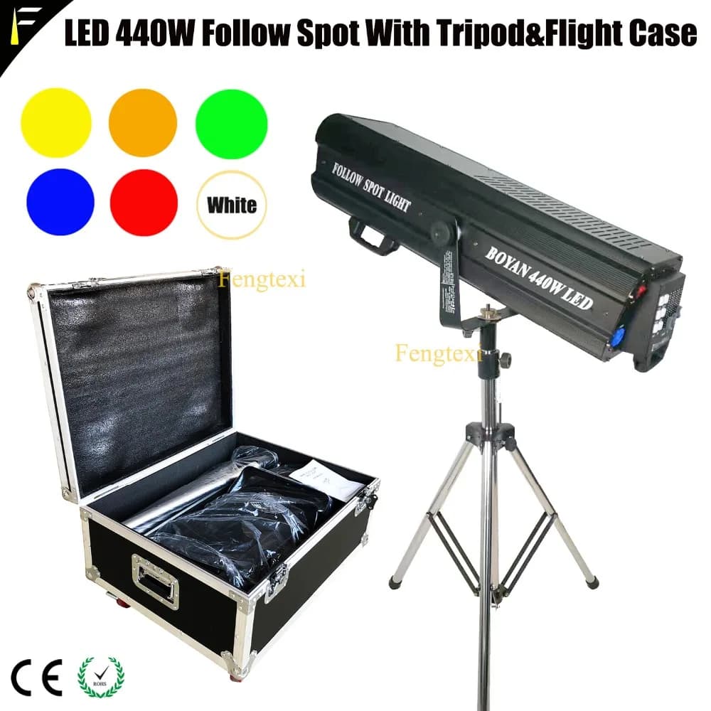 Wedding Theatre Show Spot Follow Light - DMX 512 Follow Spot Light 440w