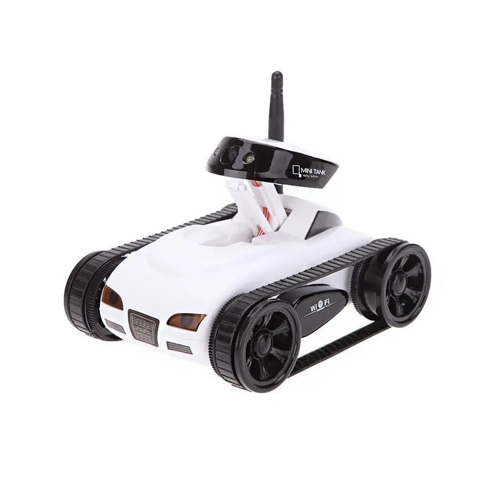WiFi Mini Spy RC Tank Car 30W Pixel Camera - Compatible with iPhone, iPad, iPod - Happy Cow 777-270