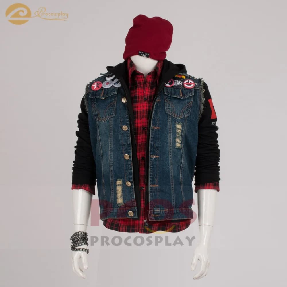 Procosplay inFAMOUS Second Son Delsin Rowe Cosplay Costume