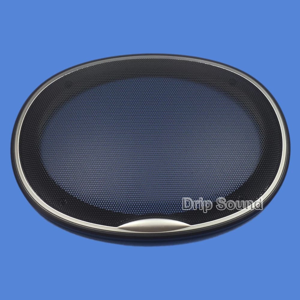 6x9 Inch Speaker Grill Cover - Car Audio Decorative Metal Mesh Grille Protection - Circle Pattern