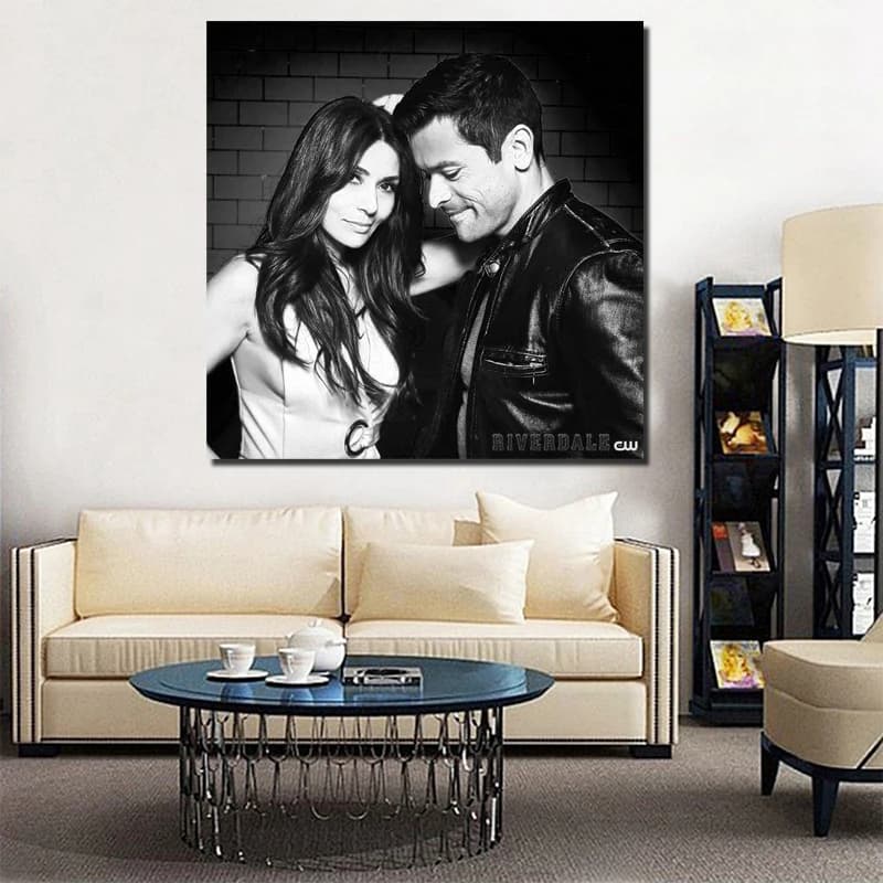 Hermione and Hiram Riverdale Wiki Canvas Painting Prints - Modern Wall HD Art Decoration for Bedroom and Home