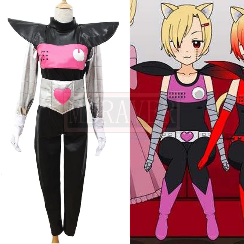 Undertale Mettaton EX Cosplay Costume Halloween Outfit - Customizable Sizes, Uniform for Cosplay Fans