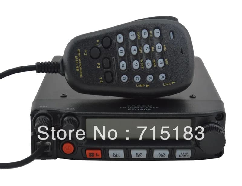 Yaesu FT-1900R/E 55 Watt VHF FM Mobile Transceiver 136-174MHz Mobile Radio