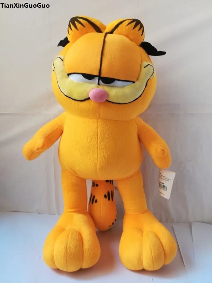 50cm Cute Cartoon Garfield Plush Toy - Large Soft Plush Throw Pillow