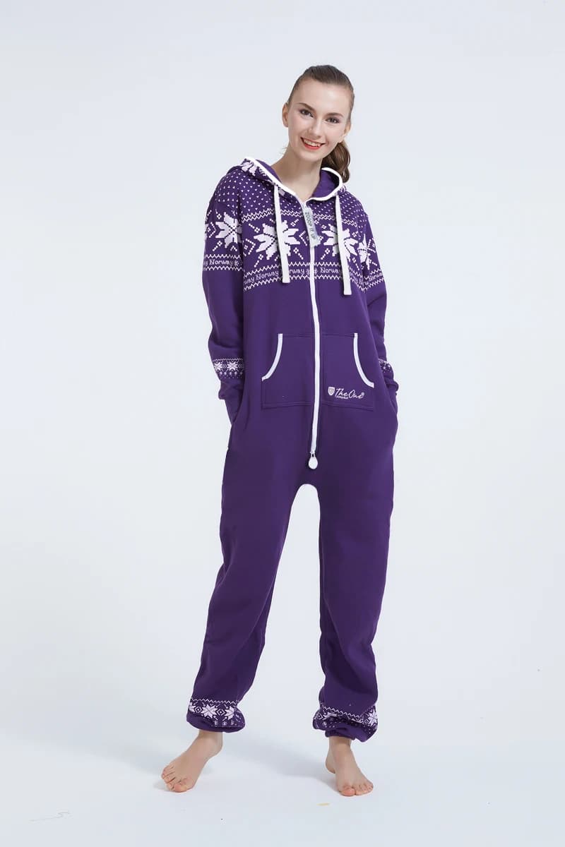 Norwegian One-Piece Jumpsuit: Unisex Nordic Playsuit for Adults by Piece of Norway