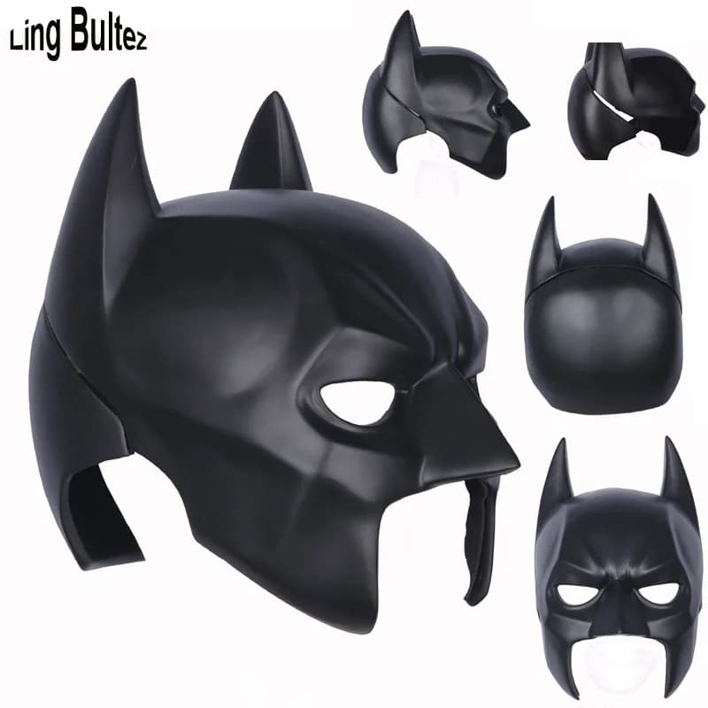 Ling Bultez Batman Helmet Full Head Mask - Superhero Batman Mask