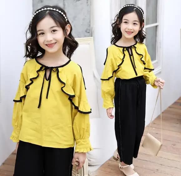 Girls' Summer Off Shoulder Blouses - Kids' White Shirts for Children Clothes - Infant Tops Girls' Blouses - Blusas Red Shirt