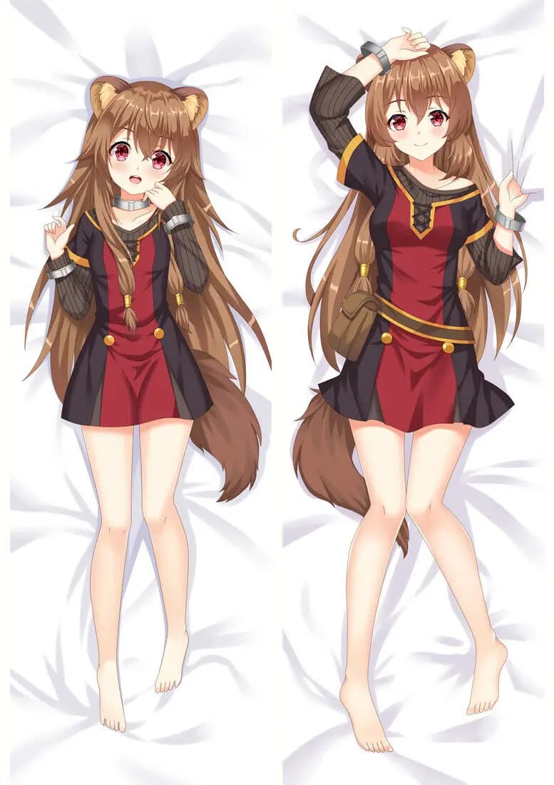 59 Raphtalia Dakimakura Body Pillow Case Cover - The Rising Of The Shield Hero Cute JAPAN Anime Girl