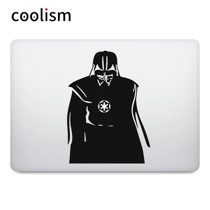 Darth Vader Star Wars Laptop Sticker Decal for MacBook Air, Pro, Retina, HP, Dell, and Mac Book Skin Notebook – Available in 11, 12, 13, 15, and 16 Inches