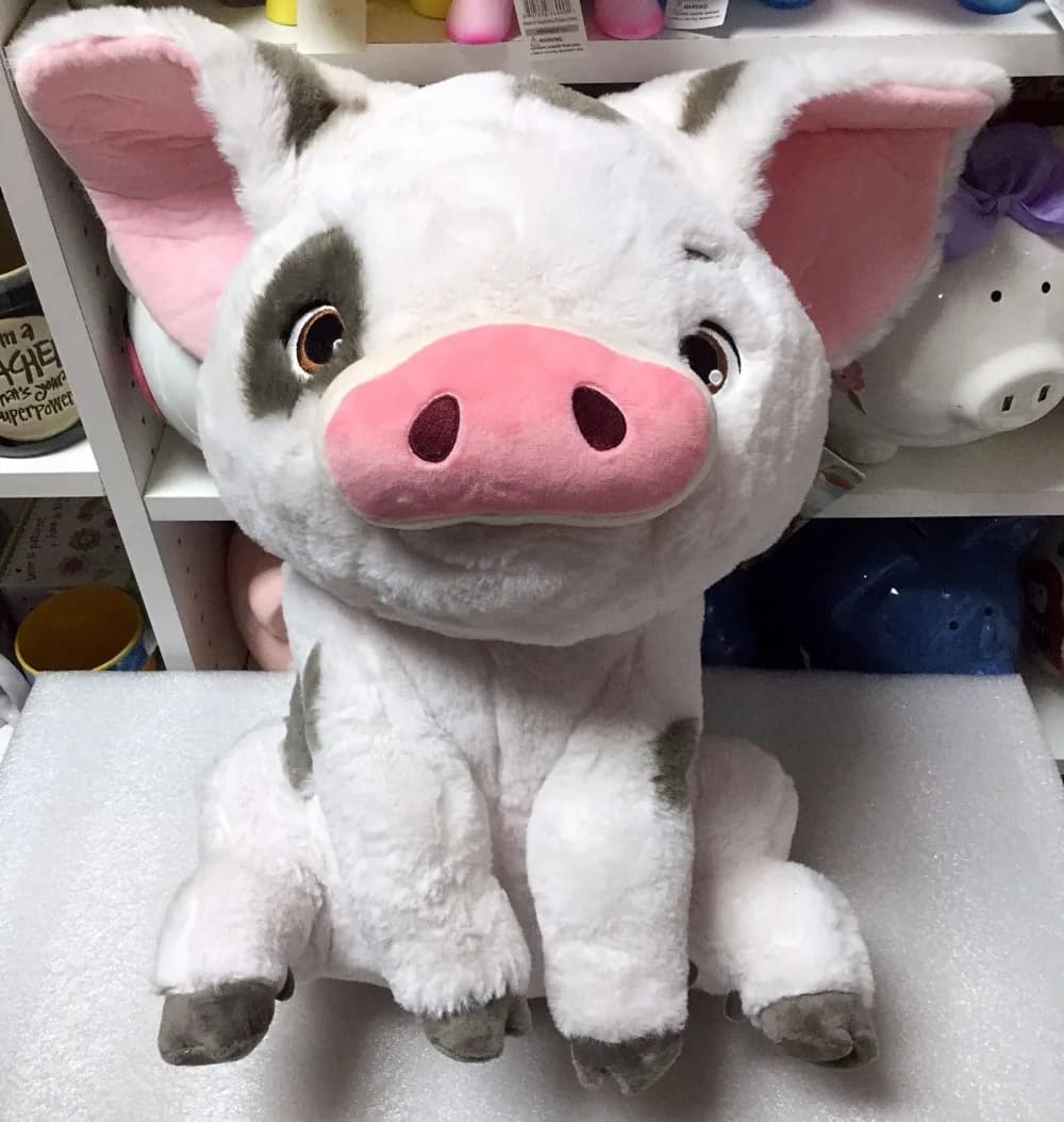 Authentic Store Moana PUA Large 17-Inch Jumbo Plush Stuffed Pig Toy for Sale