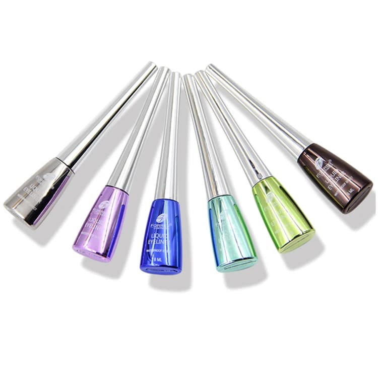 FaRRES Blue Waterproof Liquid Eyeliner - Colorful, Long Lasting & Glitter Diamond Matte Gel Cosmetics