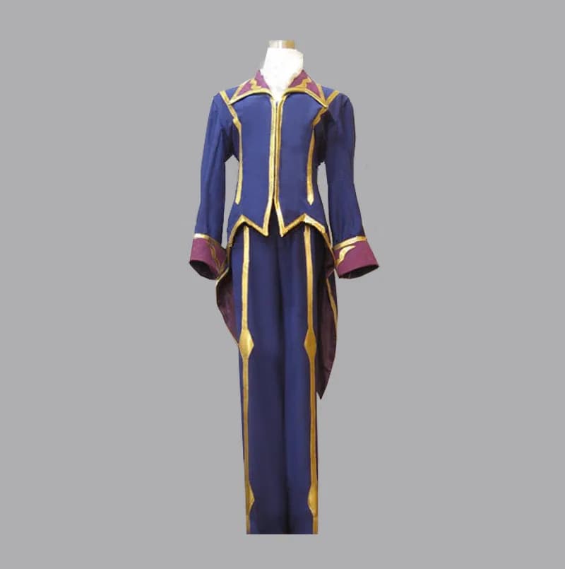 Code Geass Lelouch Zero Cosplay Costume Anime Outfit