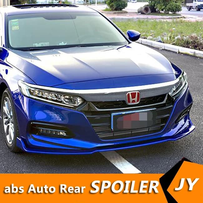 2018-2019 Honda Accord Body Kit Spoiler - PT ABS Rear Lip Rear Spoiler Front Bumper Diffuser Bumpers Protector for Accord