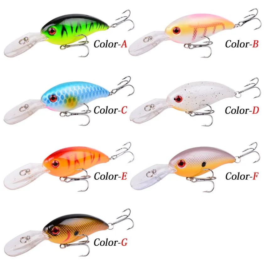 Crankbait Fishing Lure 14g 10cm Minnow Artificial Bait for Bass Pike Trolling Pesca Tackle
