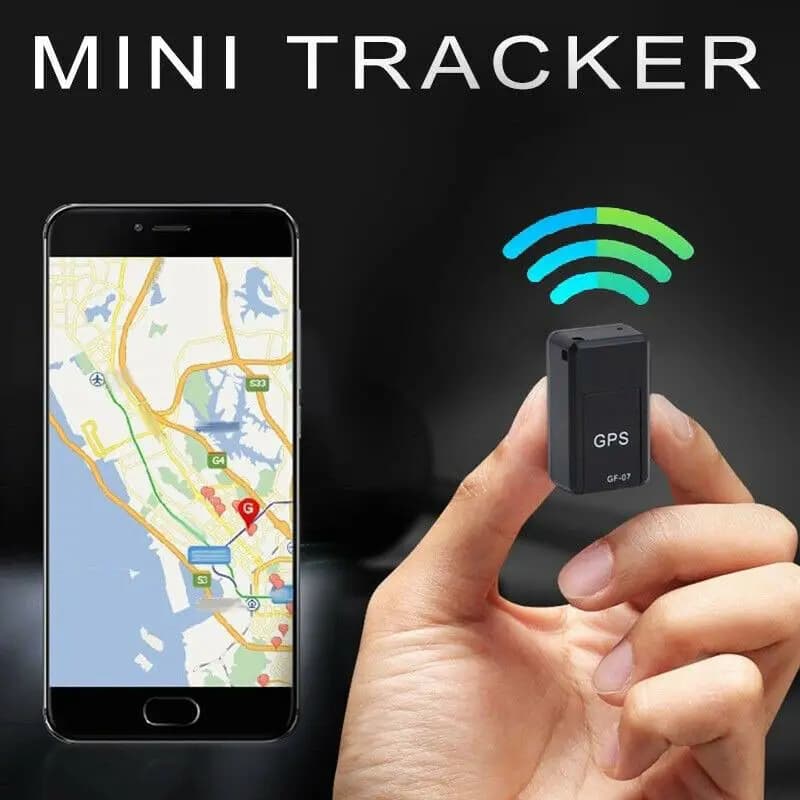 Mini GPS Locator GF-07 with Long Standby, Magnetic SOS Tracker, Voice Recorder - Ideal for Car Tracking