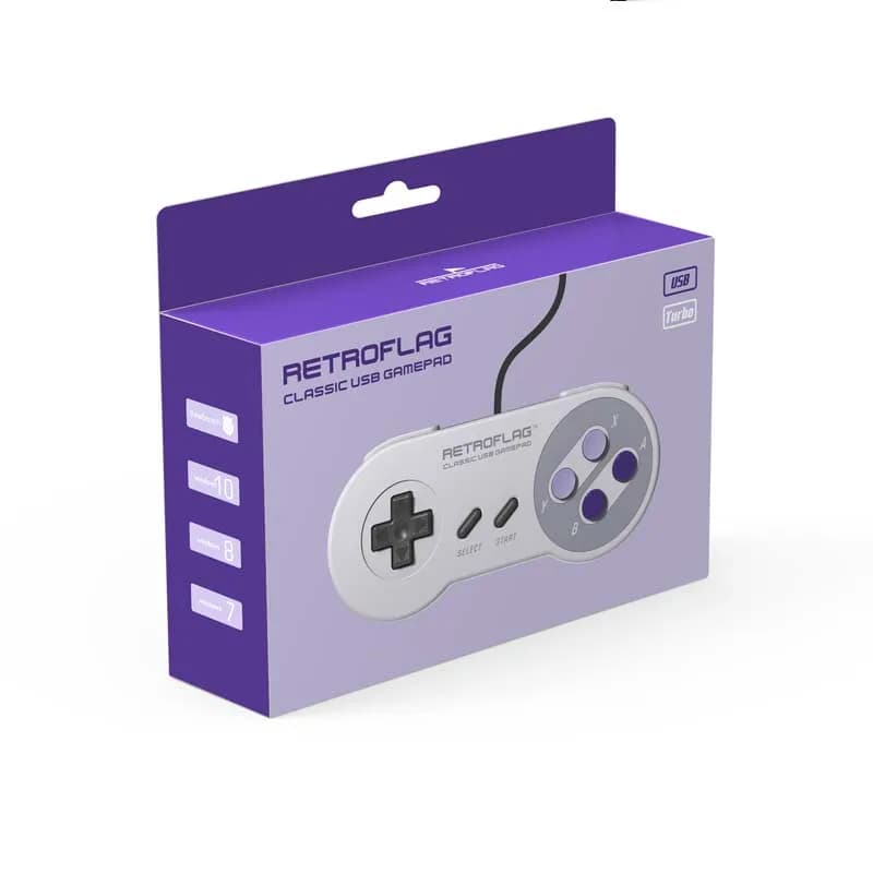 Retroflag USB Gamepad - Enhance your Gaming Experience with SUPERPi, NESPi Case, and Raspberry Pi