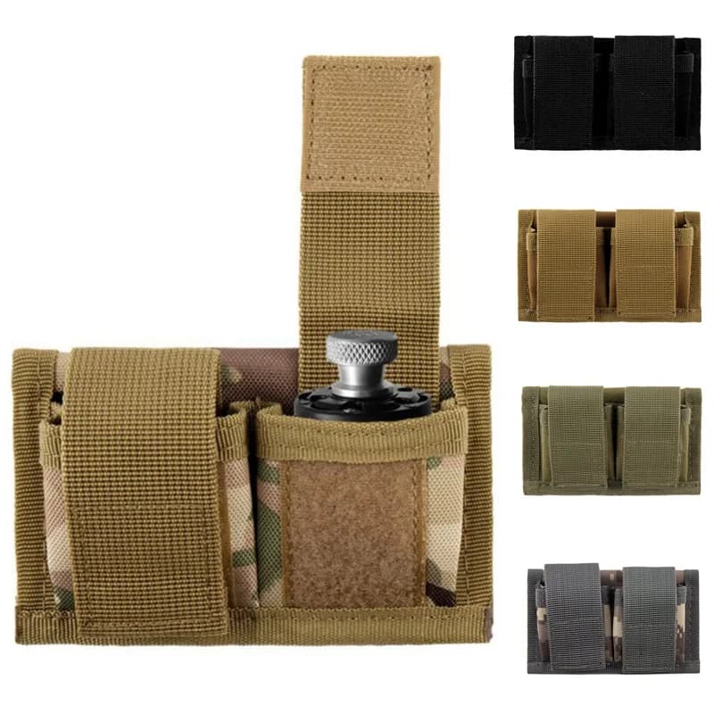 Tactical Molle Speed Loader Pouch - Universal Mag Holder for Hunting Revolver