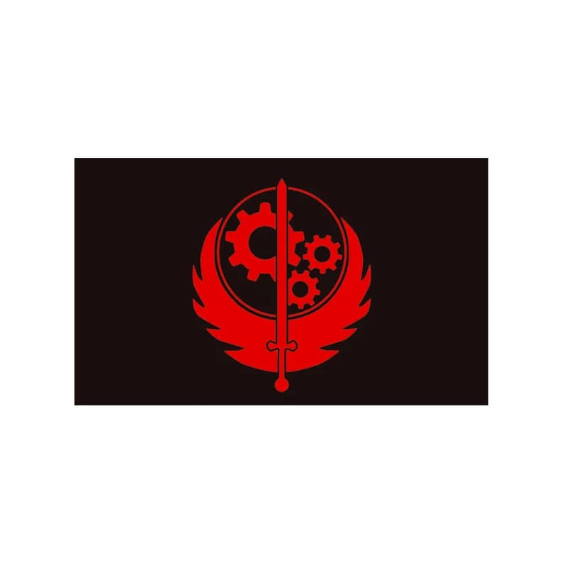 Brotherhood of Steel Flag - 3x5 Ft | 90x150 cm | 100D Polyester Flying Flag