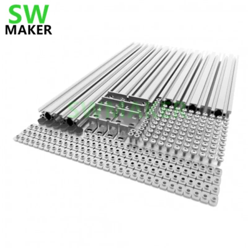 SWMAKER AM8 3D Printer Extrusion Metal Frame - Full Kit for Anet A8 Upgrade High Quality