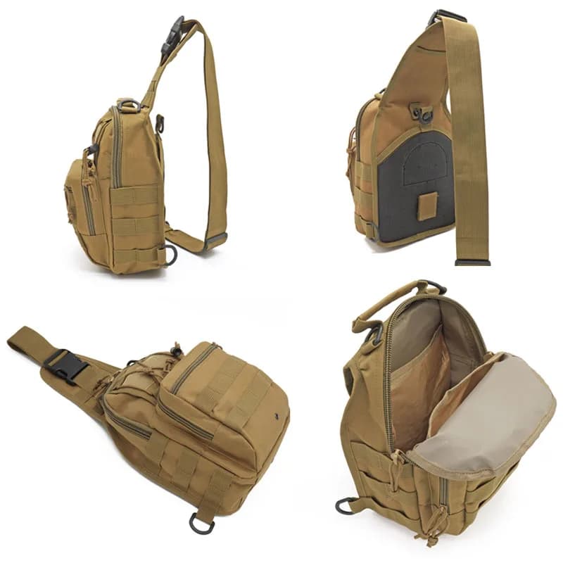 Tactical Hiking and Climbing Backpack - Outdoor Camping, Hunting, Fishing Daypack and Military Shoulder Bag
