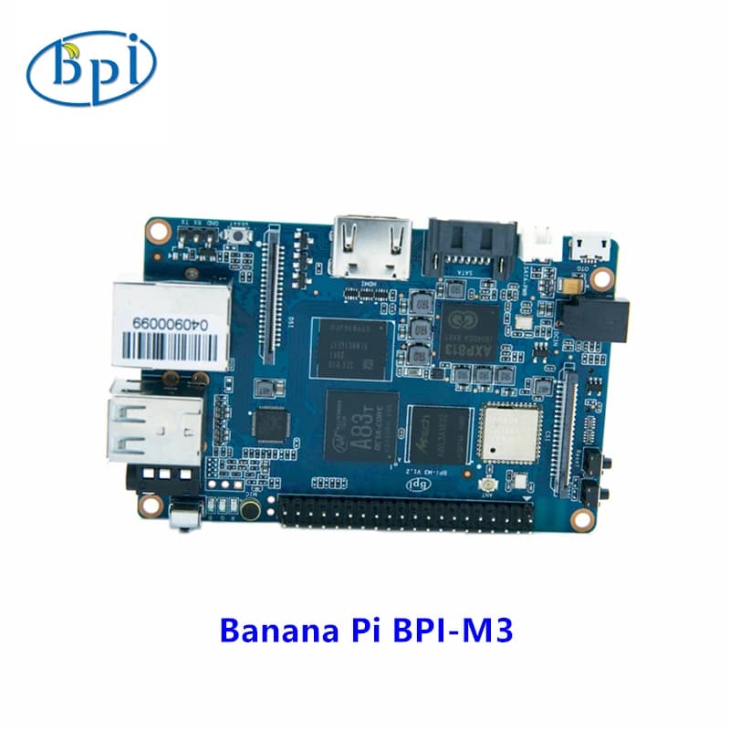 Allwinner A83T Banana Pi M3 Single Board with 8GB EMMC Storage
