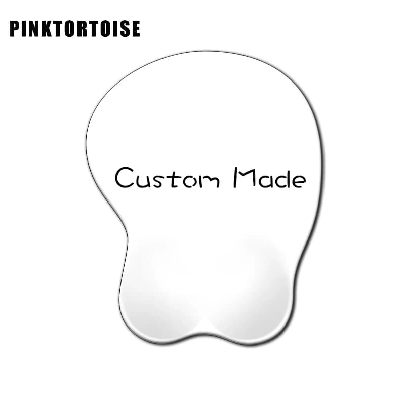 Personalized 3D Silicone Anime Chest Mouse Pad Wrist Rest